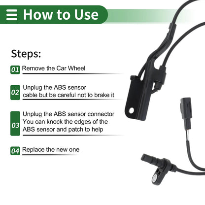 ABS Wheel Speed Sensor for Lexus NX300H (2015-2020) 1 Pcs