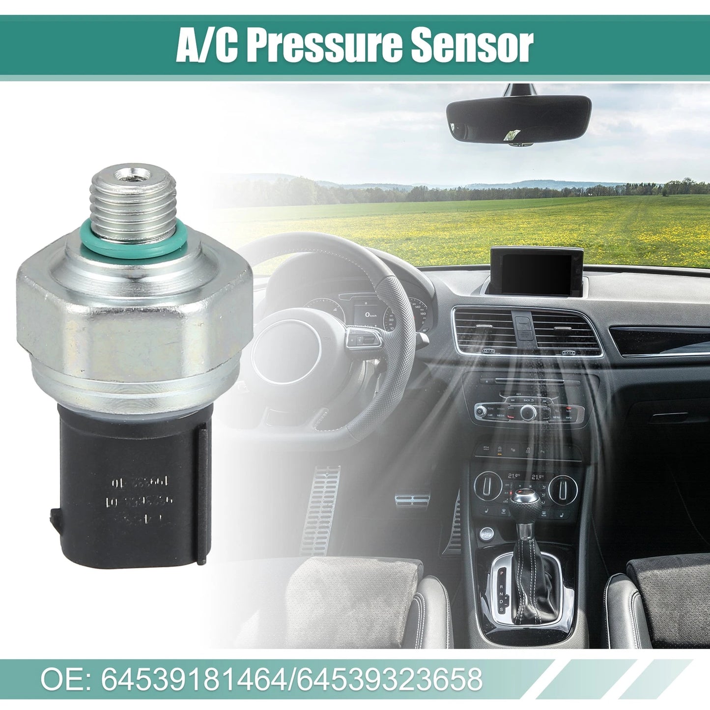 A/C Pressure Sensor for BMW 323Ci 2.5L L6, 323i (2000)
