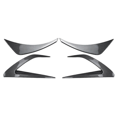 4 x Carbon Look Front Side Air Vent Trims for Mazda Miata MX-5 (2016-2025)