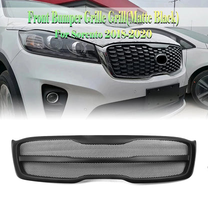 Fiberglass Front Bumper Grille Mesh Cover for Kia Sorento (2018-2020)