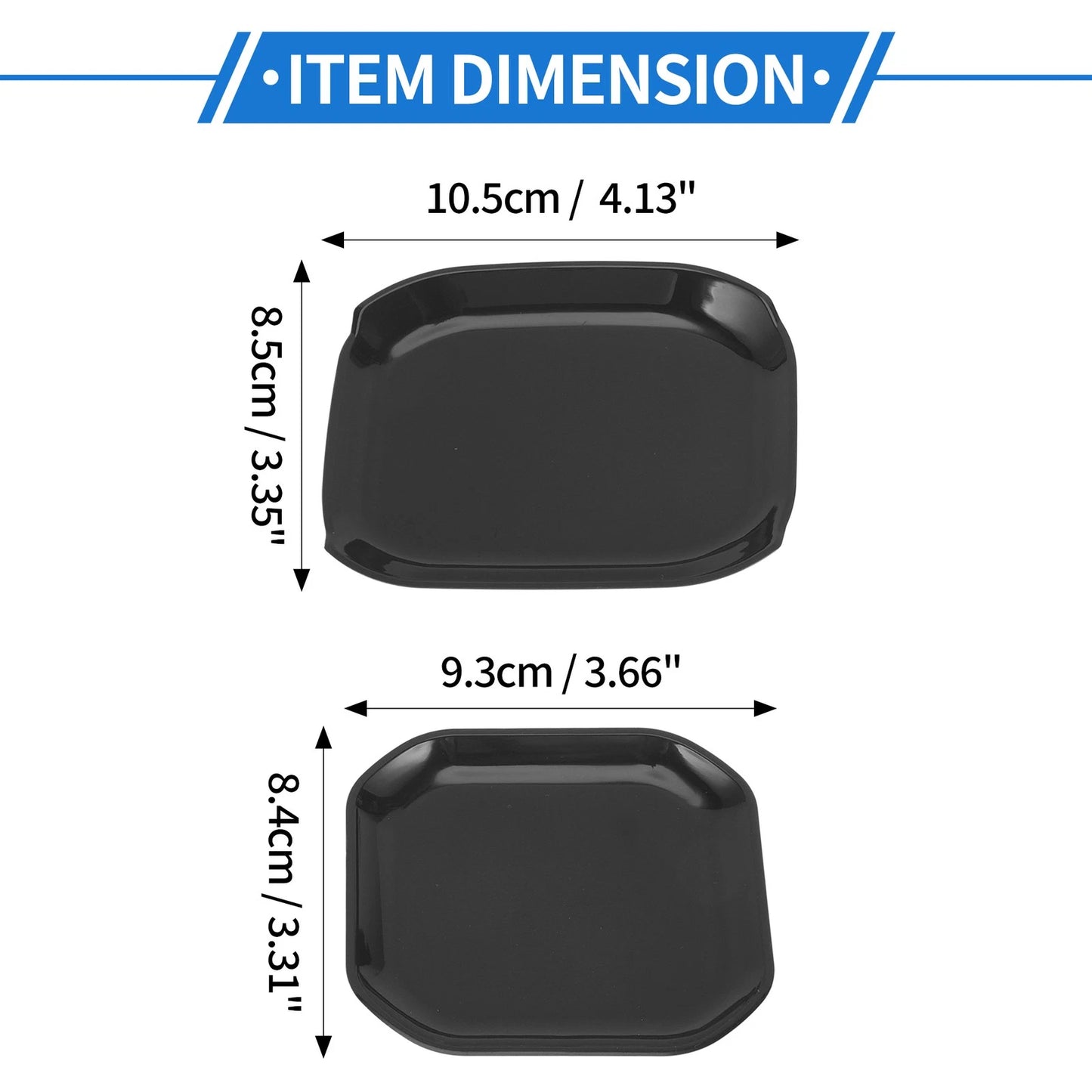 5 Pcs Door Bowl Cover Trim for Jeep Wrangler JL (2018-2022) ABS Black
