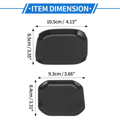 5 Pcs Door Bowl Cover Trim for Jeep Wrangler JL (2018-2022) ABS Black