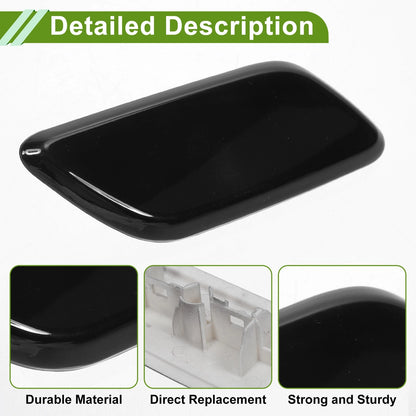 Front Right Washer Nozzle Cover for Toyota Land Cruiser (2013-2015) Black