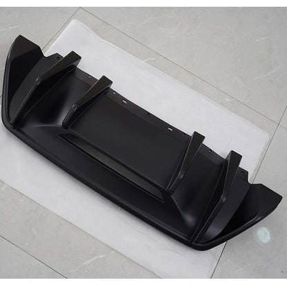 Matte Black Rear Bumper Diffuser for Ford Mustang GT S650 (2024-2025)