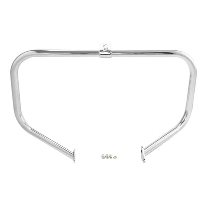 Black Chrome Engine Guard Crash Bar for Harley Road Glide (1997-2008)