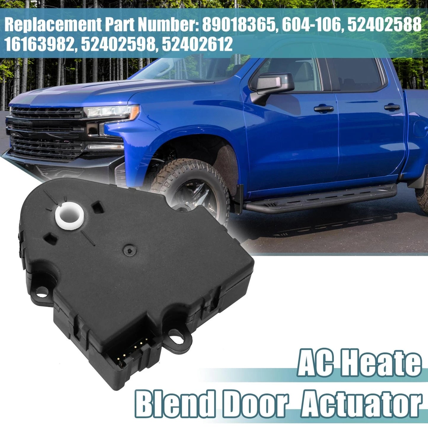 AC Heater Blend Door Actuator for Chevrolet Silverado 1500