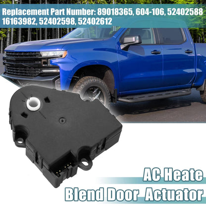 AC Heater Blend Door Actuator for Chevrolet Silverado 1500