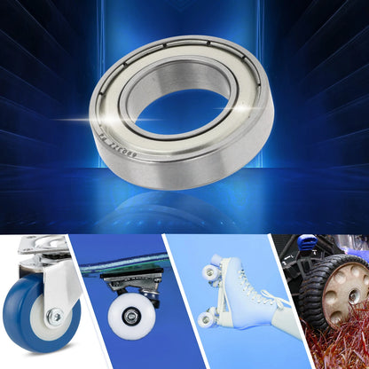 17x30x7mm 1 Pc Deep Groove Ball Bearings P4 for Scooter Skateboard Wheel