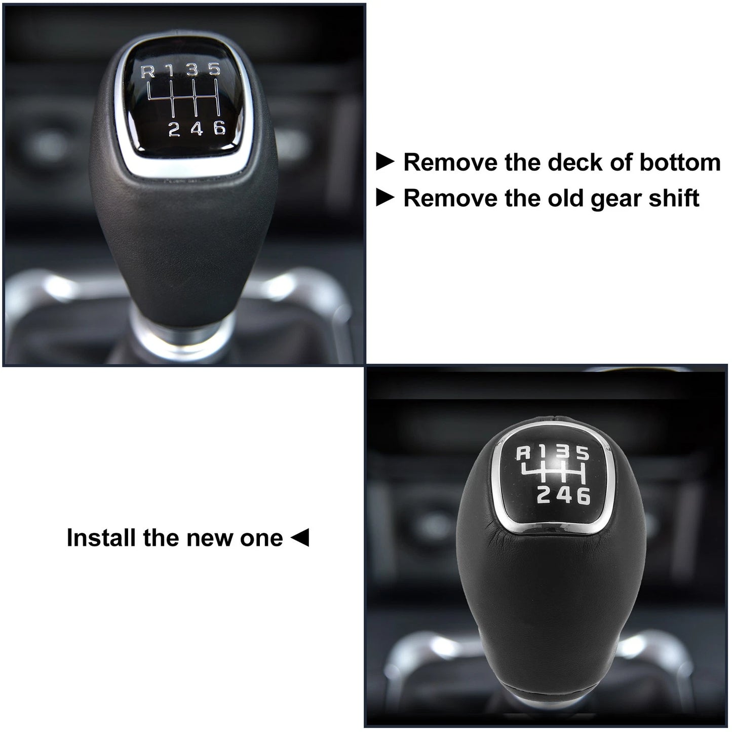 Gear Shift Knob for Kia Rio III, Sportage III (2010-2015)