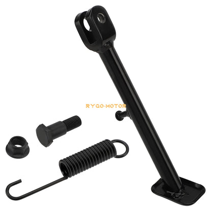 Side Kick Stand / Kickstand Kit Assembly w/ Spring for Honda CRF50F (2004–2012)