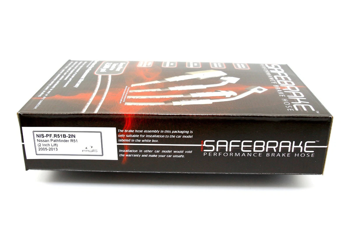 Brake Line Kit for Nissan Pathfinder R51 (2 Inch Lift) (2005-2013)
