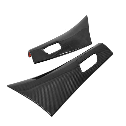 2 x Inner Rear Door Panel Covers for Toyota GR Corolla (2023-2025) Dry Carbon Fiber