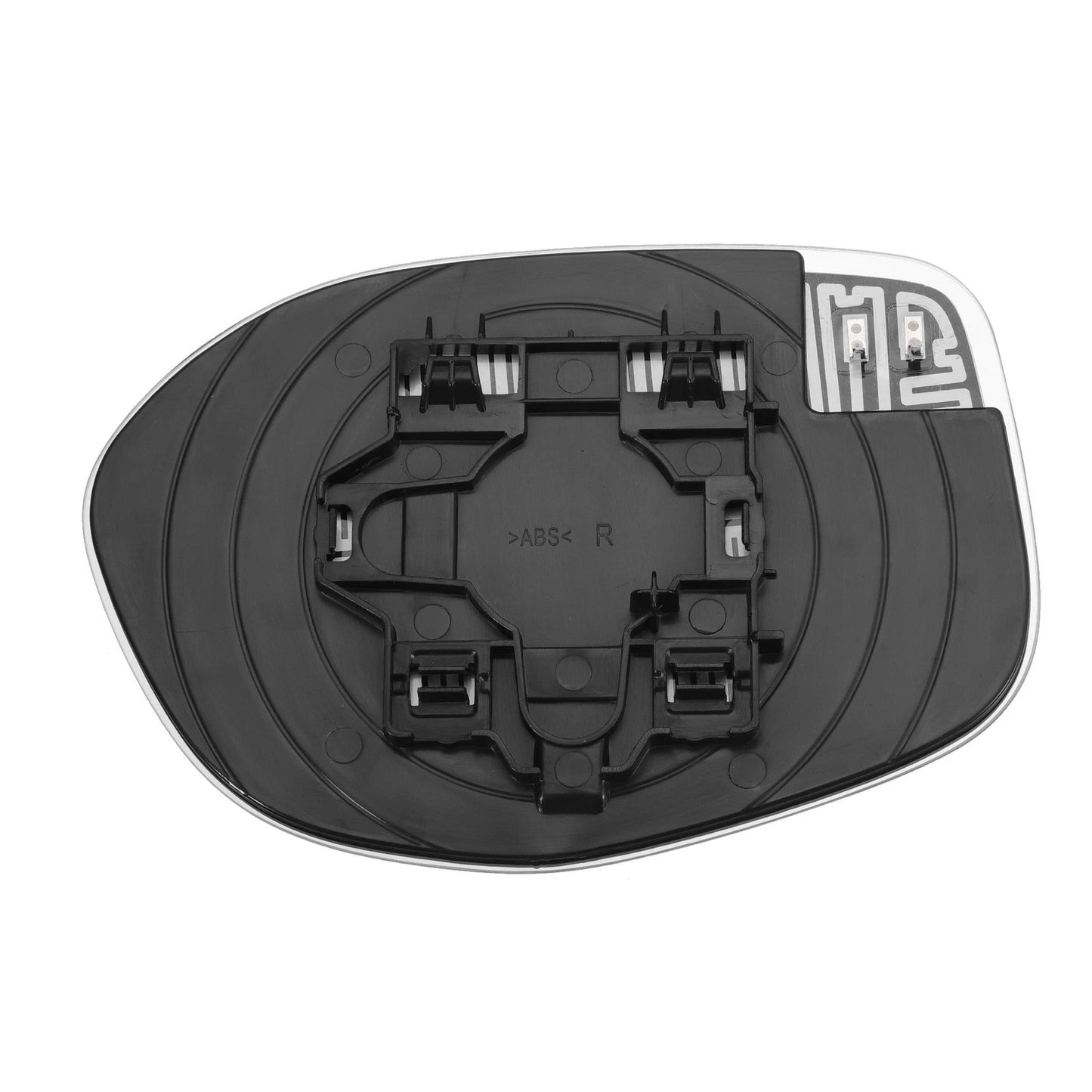Left Right White Mirror Glass Pair w/ Back Heated for Honda Odyssey (2014-2017)