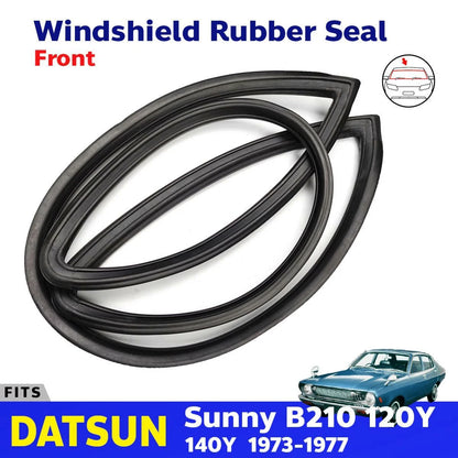 Windshield Rubber Seal Weatherstrip Front Fits Datsun Sunny B210 120Y 4D Sedan
