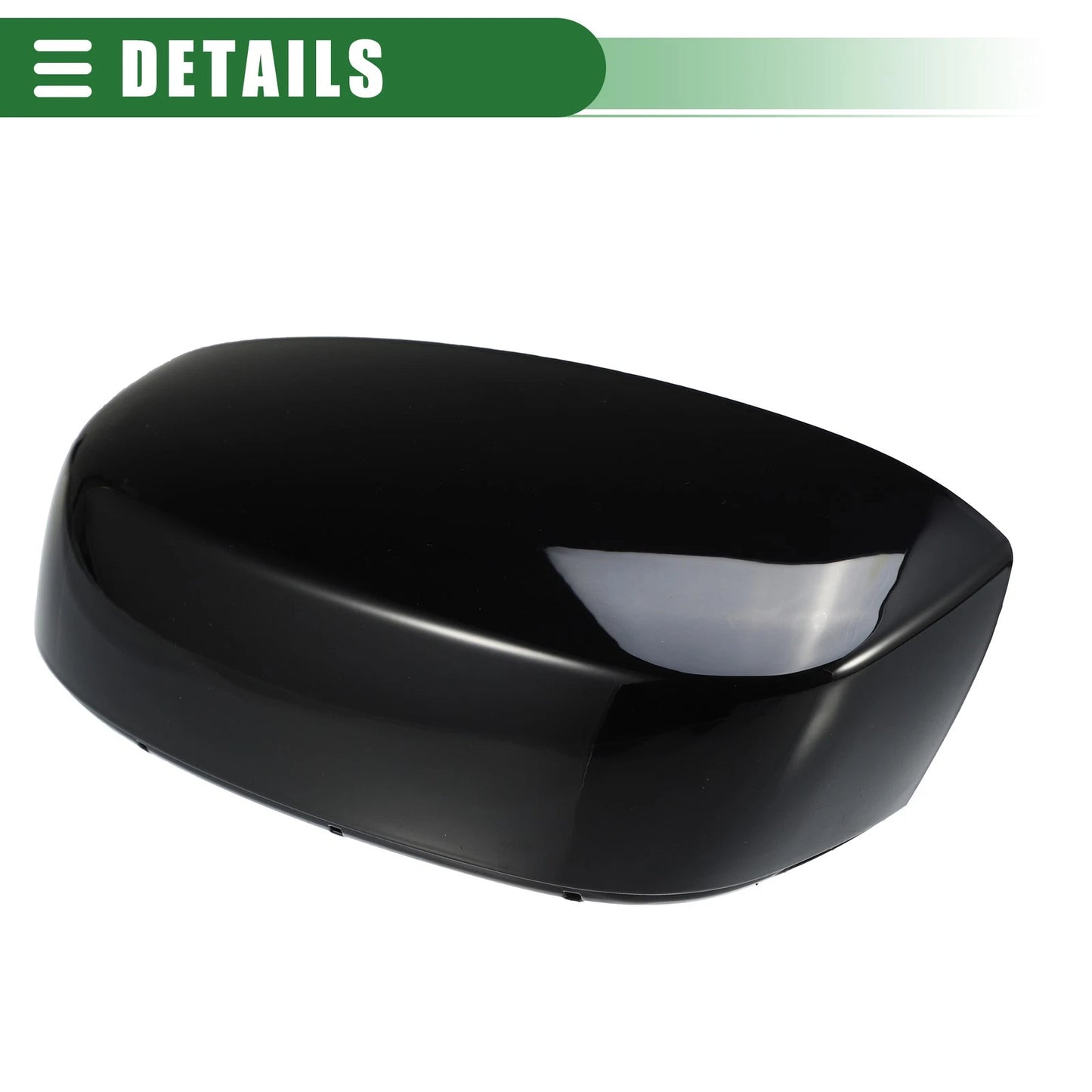 Left Rearview Mirror Cap for Chevrolet Silverado 1500 Gloss Black