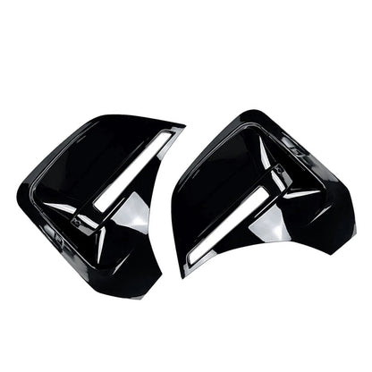 Black Rear Side Air Vent Covers for BMW 4 Series G26 i4 (2020-2024)