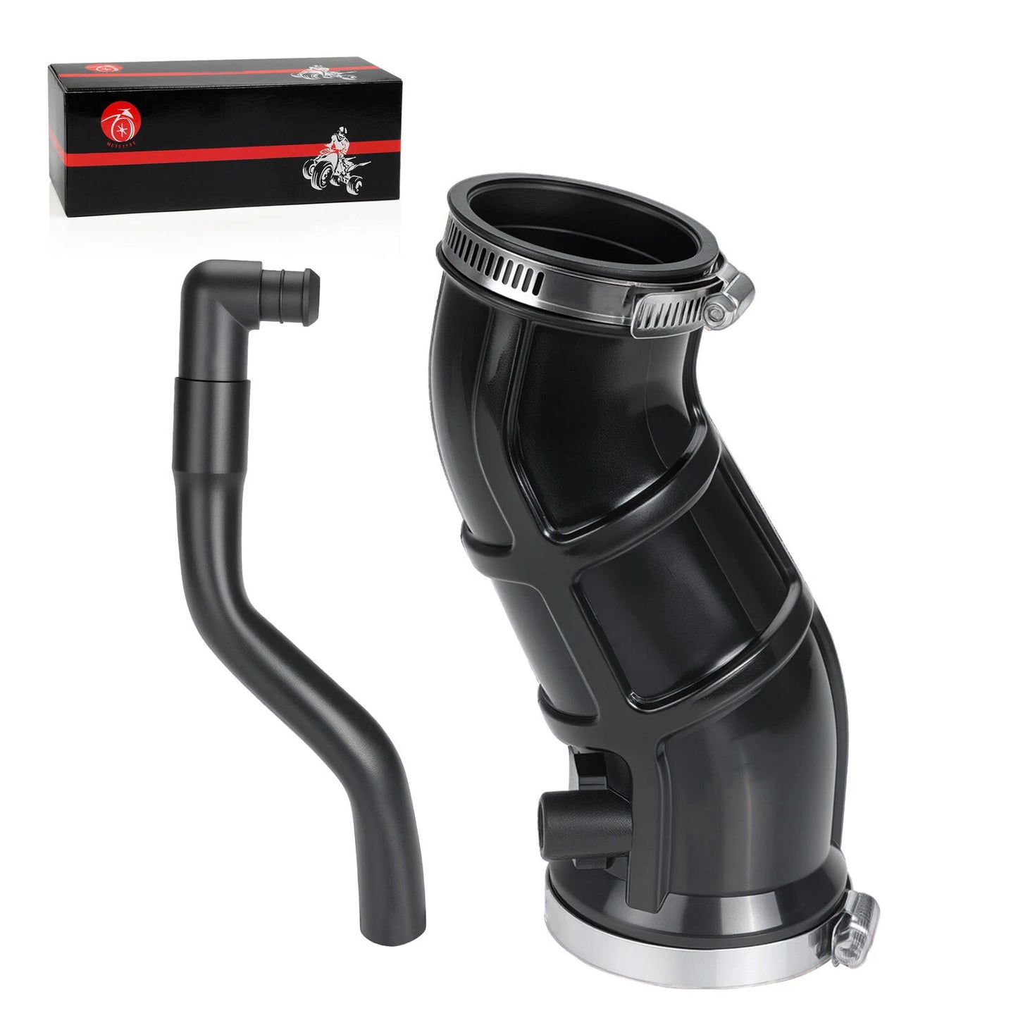 Right Manifold Snorkel Air Intake Tube w/Pipe for Yamaha Raptor 660R(2001–2005)