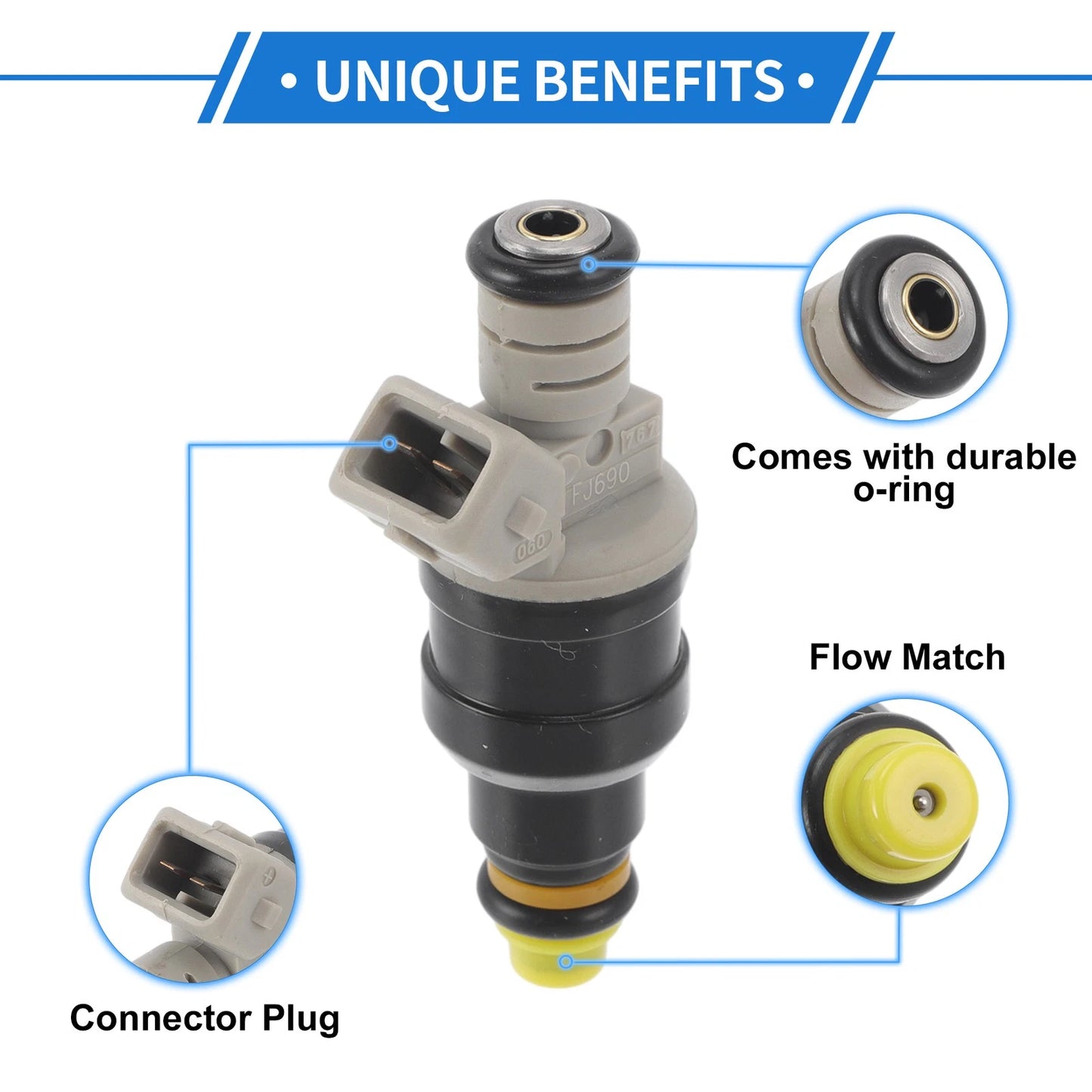 Fuel Injector for Ford Aerostar V6 3.0L (1986-1991)
