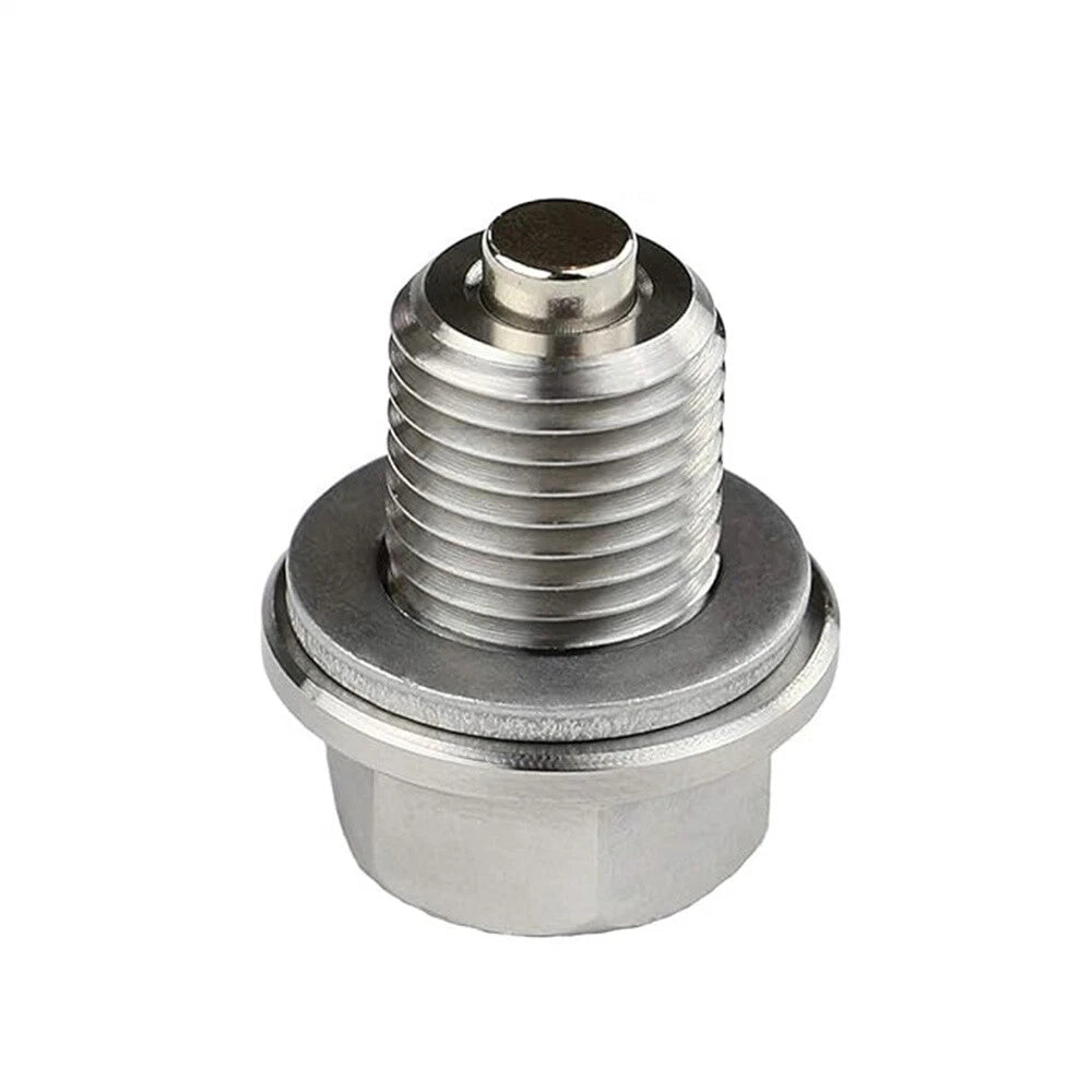 Stainless Steel Magnetic Engine Oil Drain Plug M14x1.5 for Hyundai Kia (2006-2023)