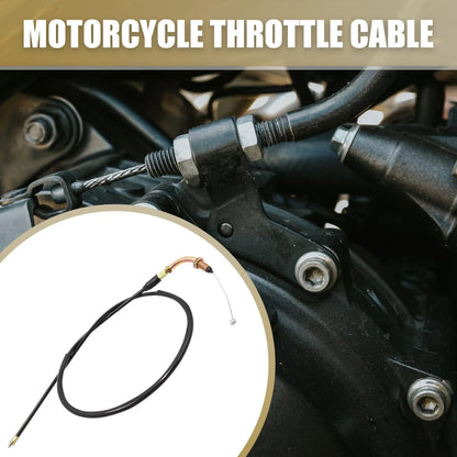 39.8" Rubber Coated Motorcycle Throttle Cable Wire Oil Line for Honda CG125