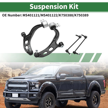 4 Pcs Front Lower Control Arms for Ford Flex (2010-2012)