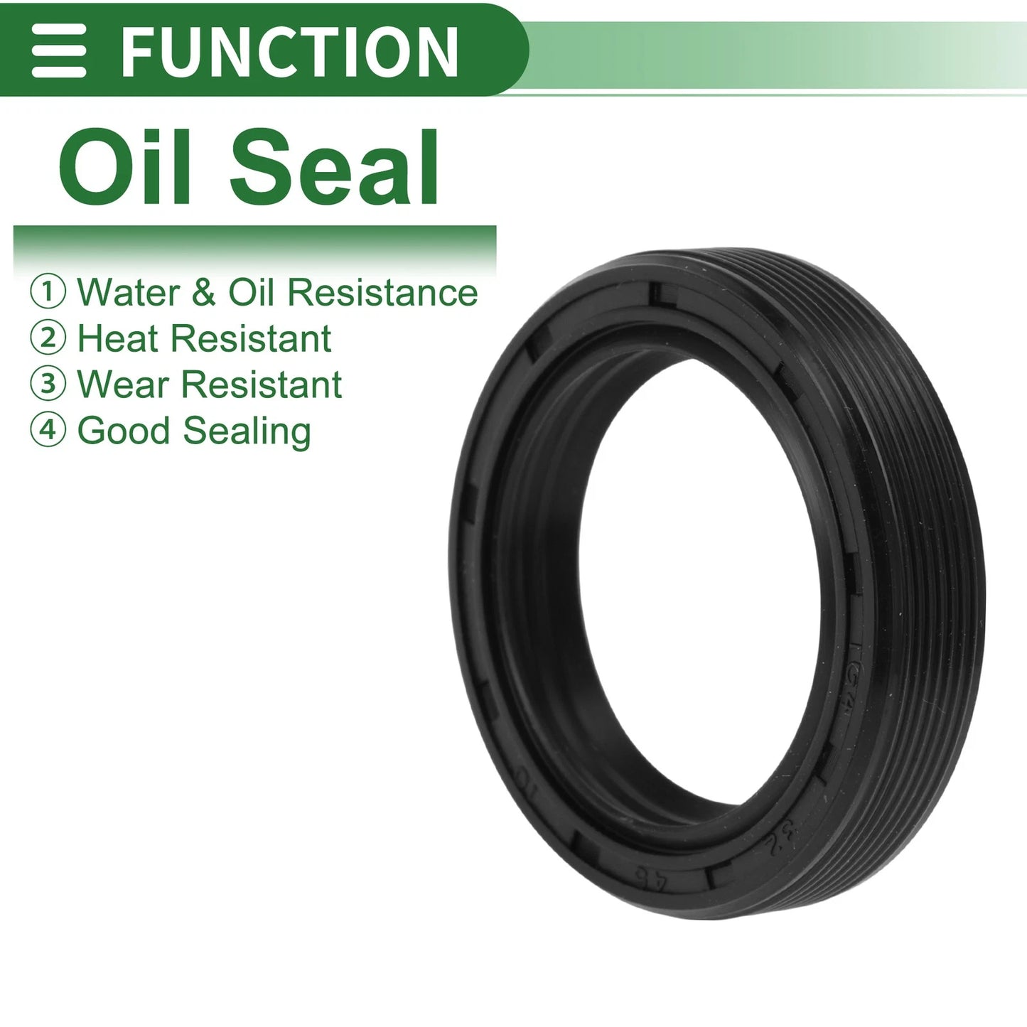 Oil Seal 32x45x10mm Seal Ring Rotary Shaft Seal NBR Rubber for Make Model