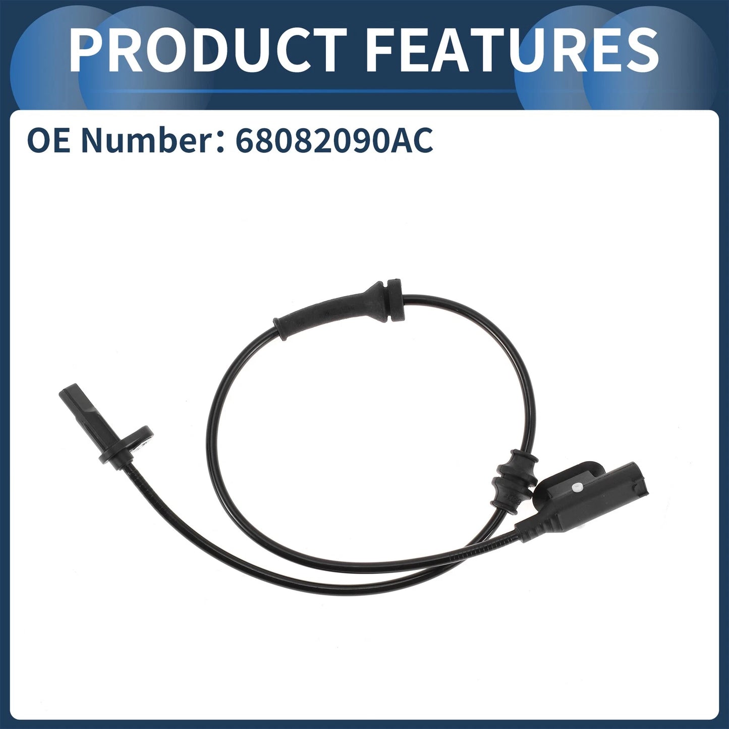 ABS Wheel Speed Sensor for Dodge Dart Sedan (2013)