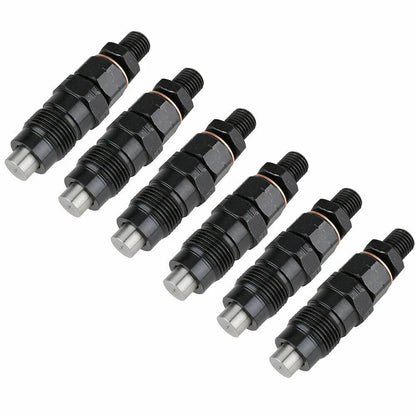 Set of 6 Diesel Fuel Injectors for Toyota Coaster HZB50 4.2L (1993-2003)