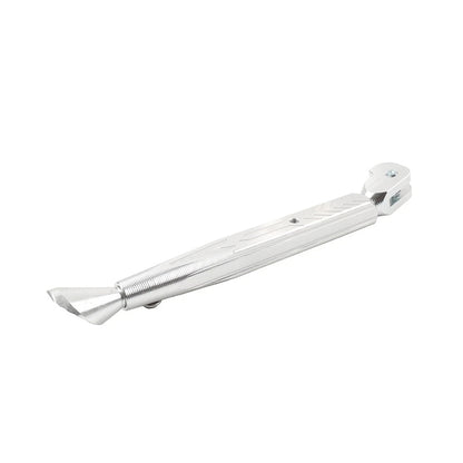 Aluminum Adjustable Kickstand Foot for Motorcycle Universal Silver
