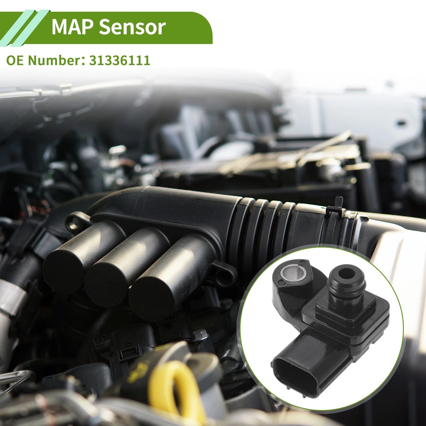MAP Sensor for Volvo V40 2.5 T5 (2012-2015)