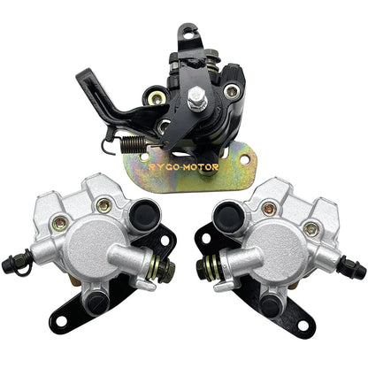 Front & Rear Brake Calipers for Honda Sportrax 400 TRX400EX TRX400X(2008–2014)