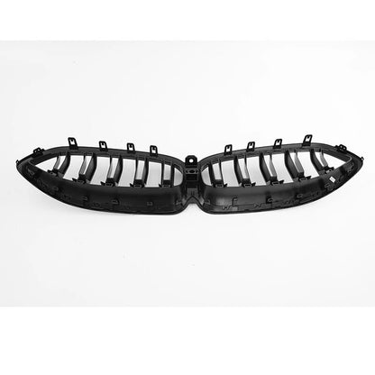 Gloss Black Dual Slats Front Kidney Bumper Grill for BMW G14 G15 G16 840i (2024)
