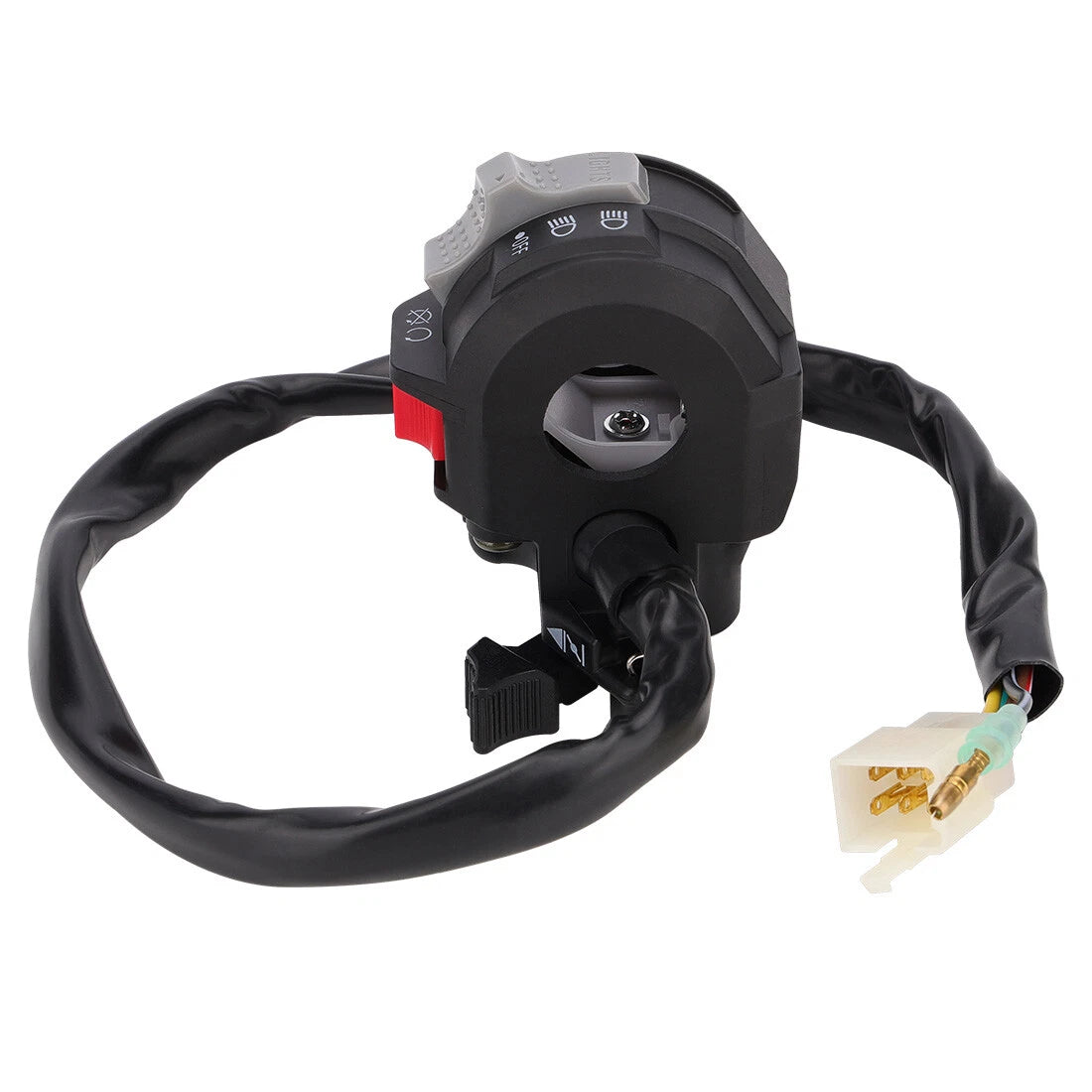 Left Handlebar Start/Stop Switch for Yamaha Grizzly 400 YFM400 (2000-2000)