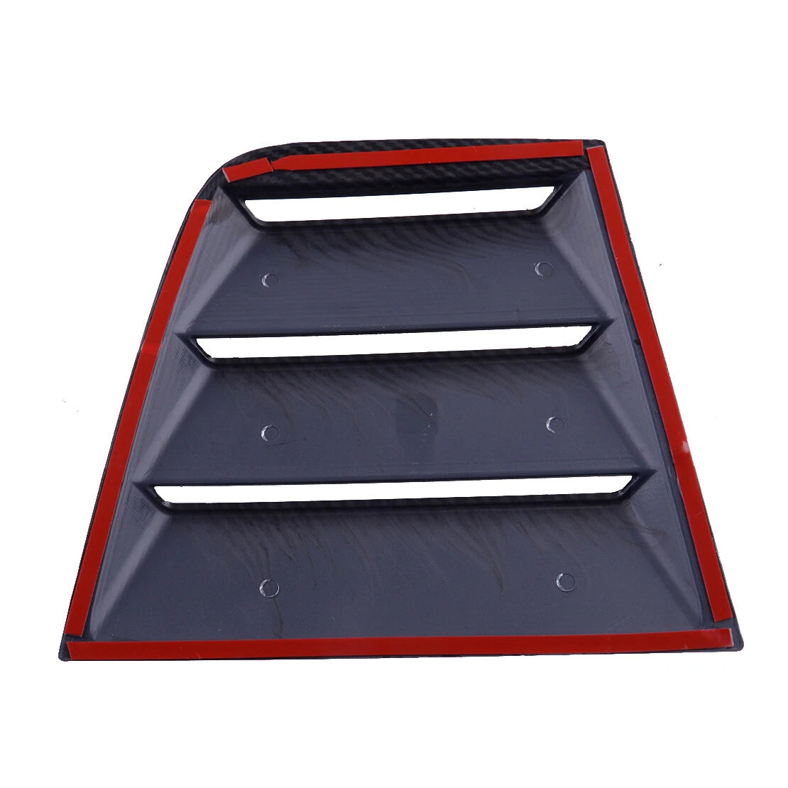 Rear Side Window Louver Scoop Blinds Covers for Dodge Charger (2011-2021)