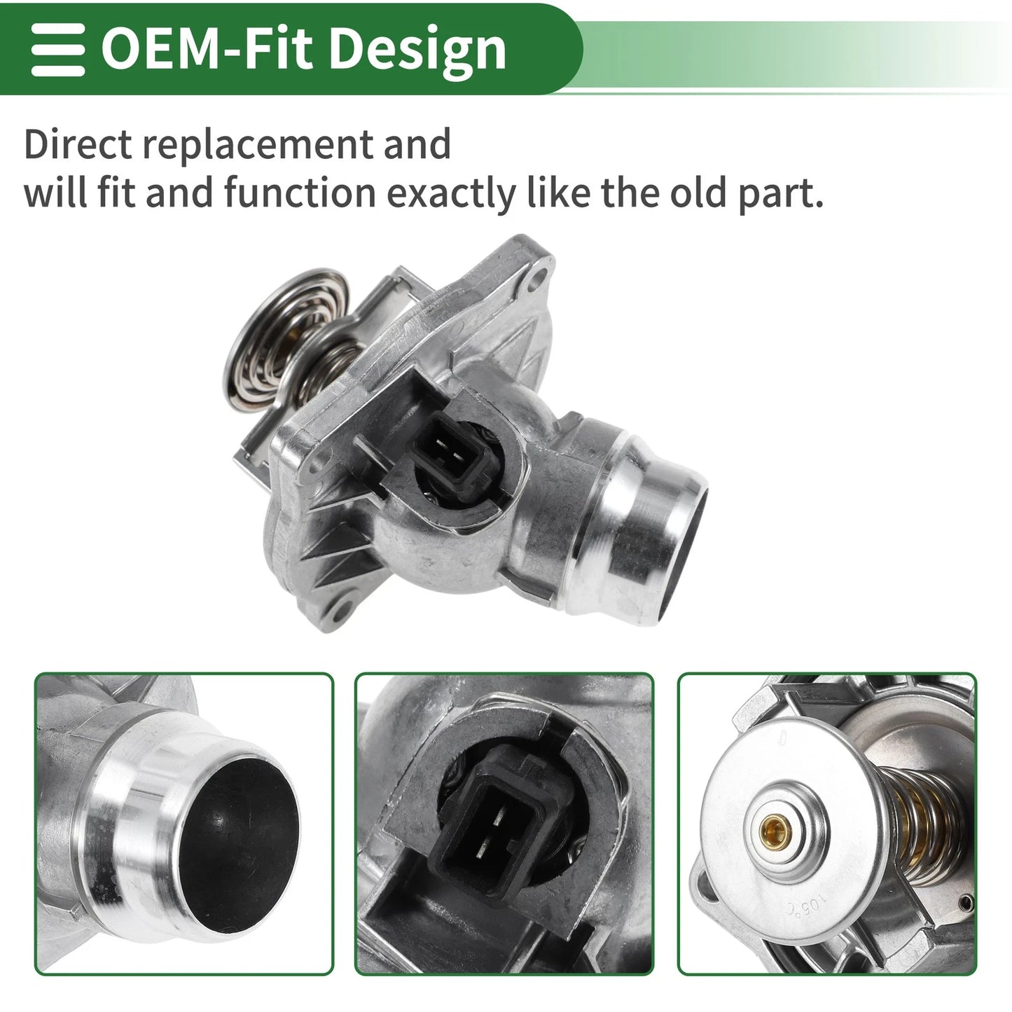Engine Coolant Thermostat Housing for BMW X5 (2000-2003)