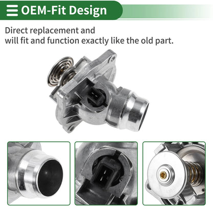 Engine Coolant Thermostat Housing for BMW X5 (2000-2003)