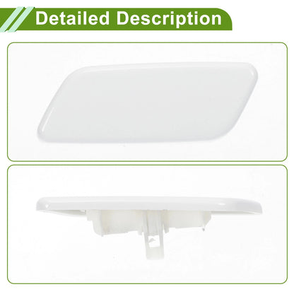Front Left Washer Nozzle Cover for Toyota Prado (2012-2015) White