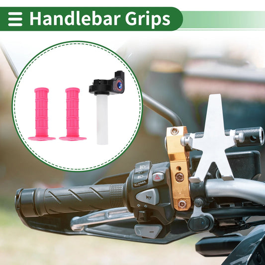 End Grips / 7/8" 22mm / Rubber Pink for Motorcycle