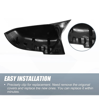 Carbon Fiber Rearview Mirror Cover Cap for BMW X1 328i 125i 330i (2011-2015)