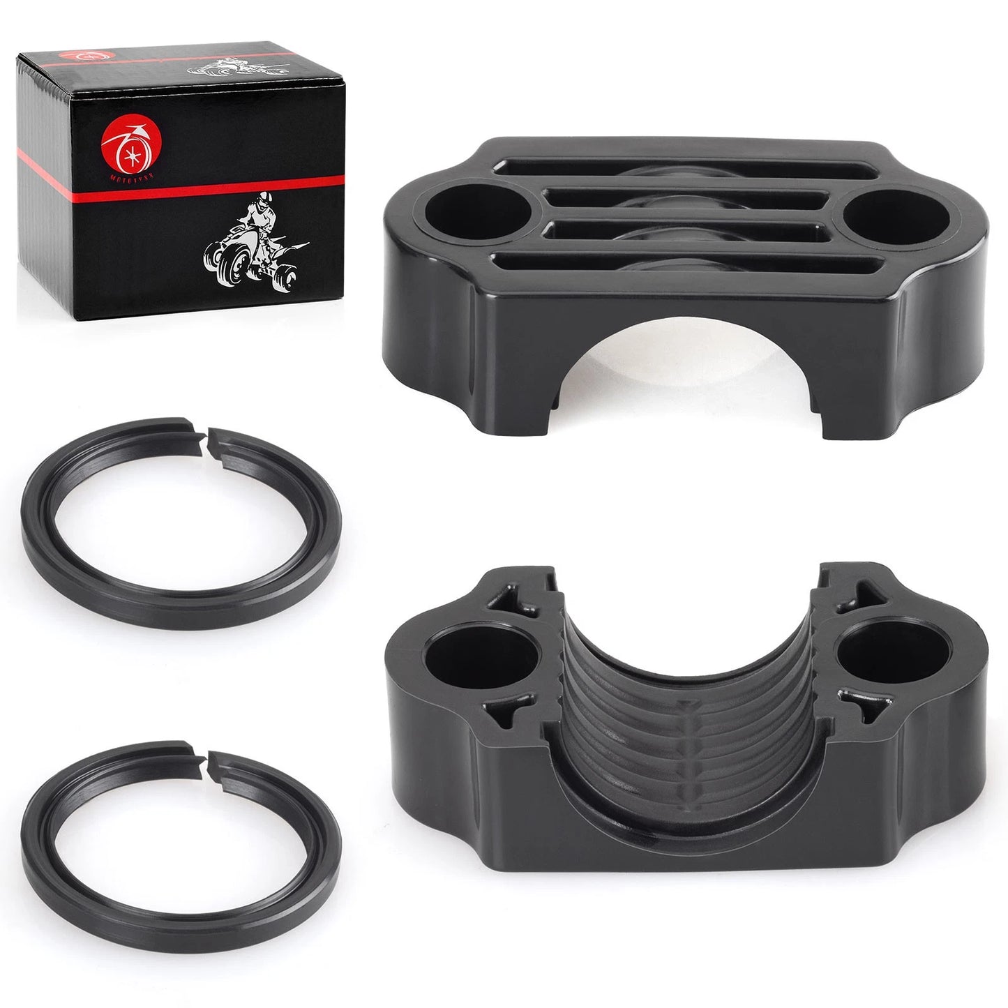 2 x Steering Stem Bushings + Seals for Yamaha Grizzly YFM350/450 (2010-2014)
