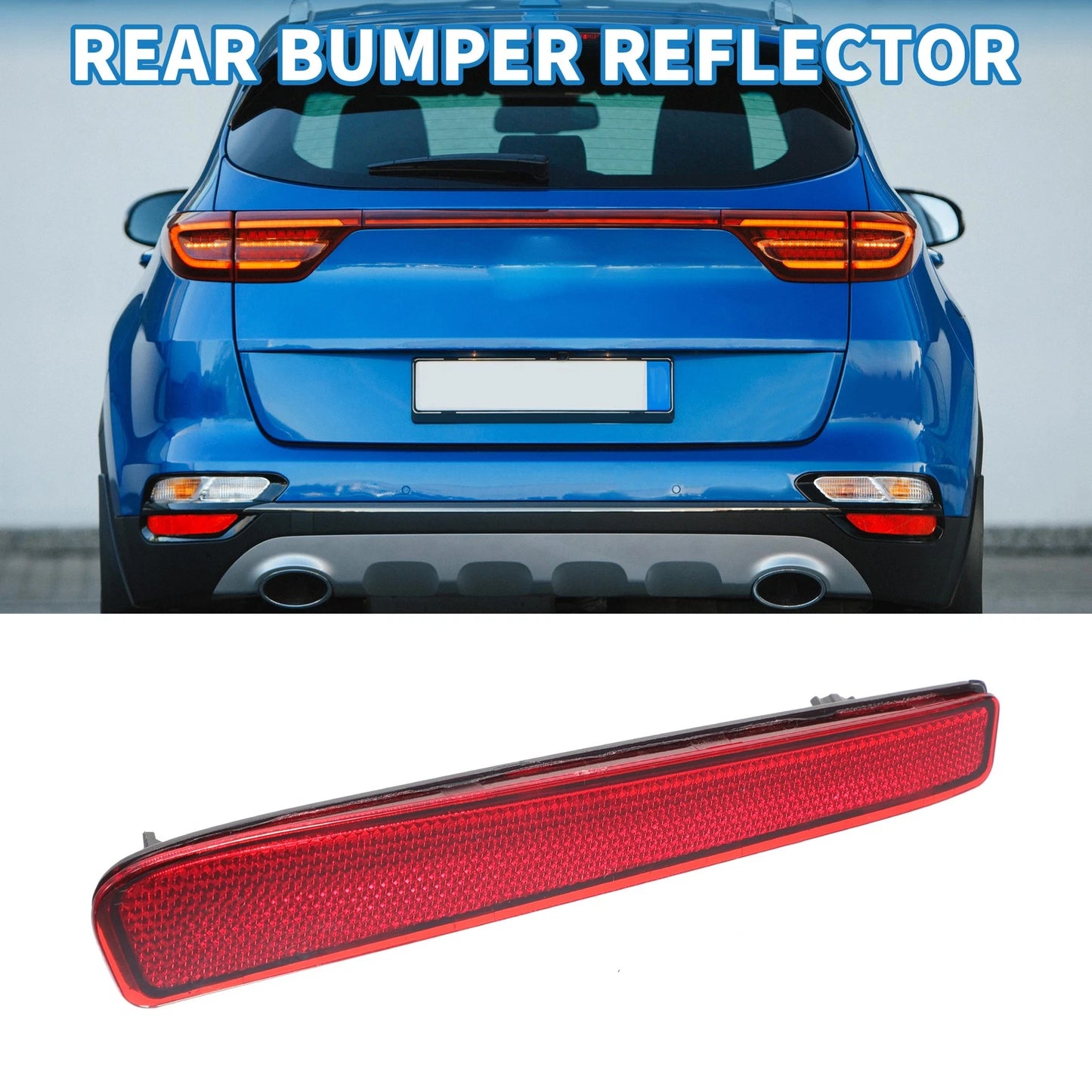 Rear Right Bumper Reflector for Toyota Corolla (2020-2023)