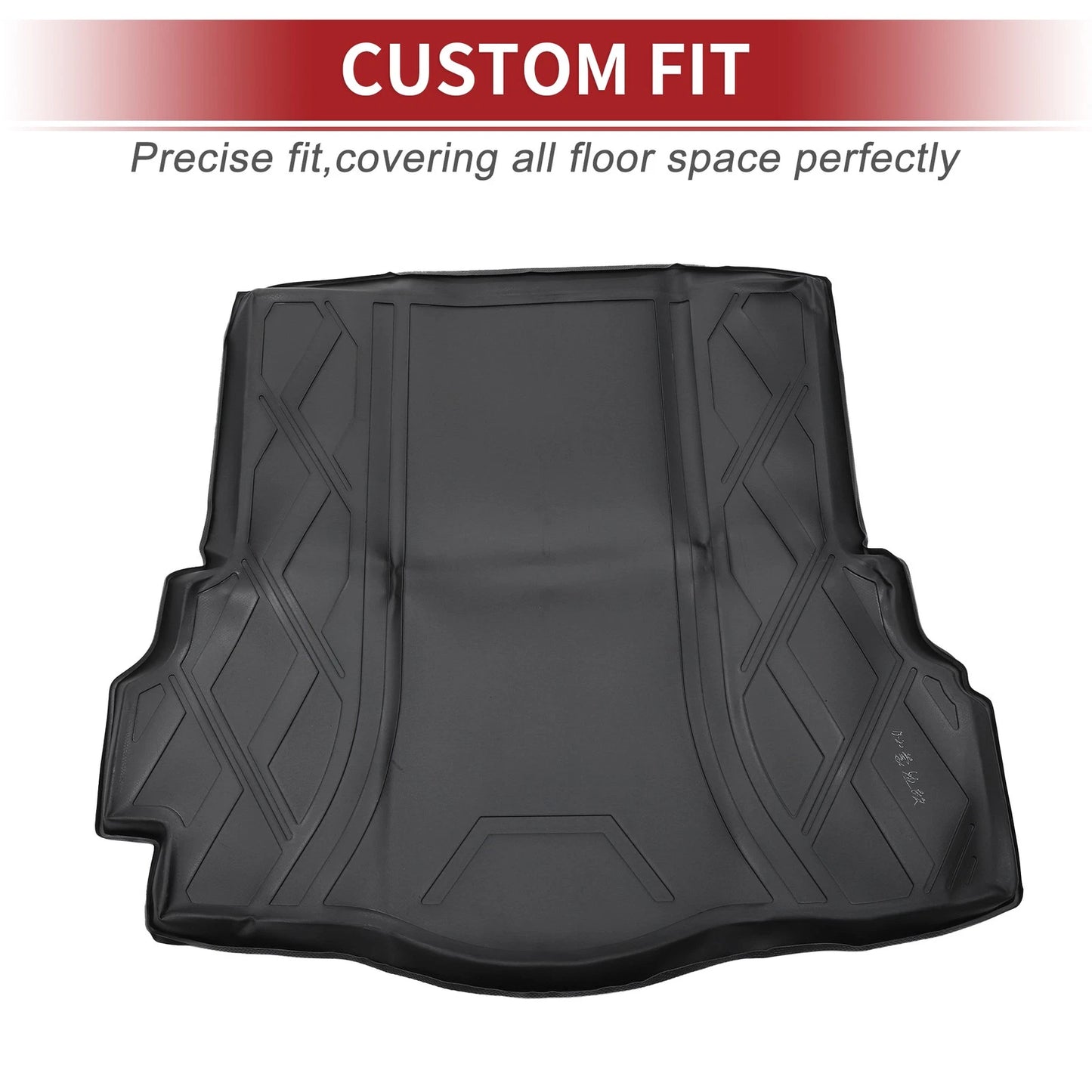 Cargo Liner Rear Trunk Mat for Ford Fusion (2017-2020) Diamond TPE