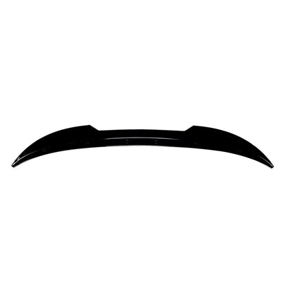 1pc Carbon Look Rear Boot Spoiler Lip for Audi Q3 F3 (2019-2024)