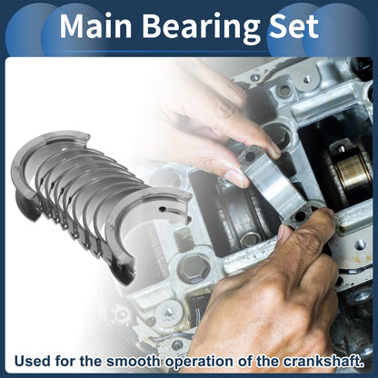 10 x Main Bearing Set for MITSUBISHI LANCER (1985-1992)
