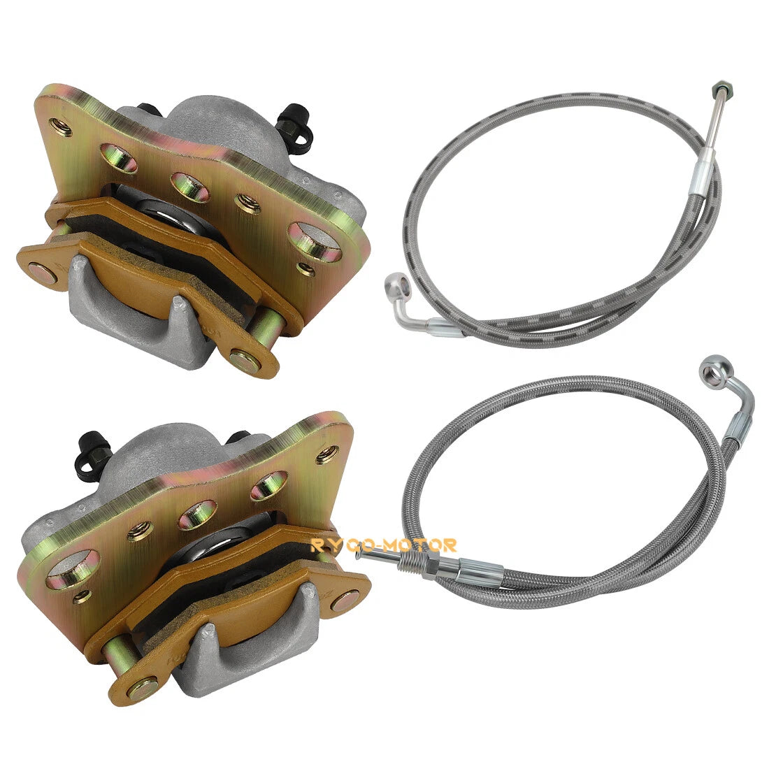 Front Brake Calipers & Hose Lines for Polaris Magnum 330 ATP (2005–2006)