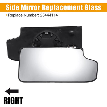 Passenger Right Tow Mirror Glass Lower for Chevy/GMC 1500 2500 3500