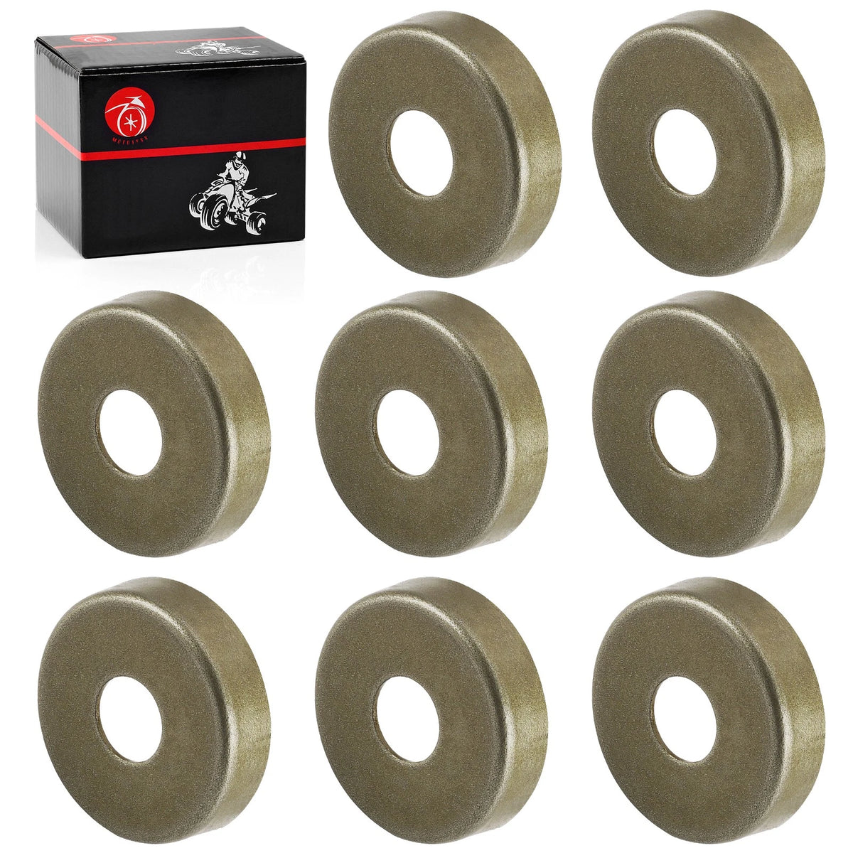 8Pcs Front A-Arm Bushing Rubber Cap for Polaris Outlaw 110 (2016–2021)