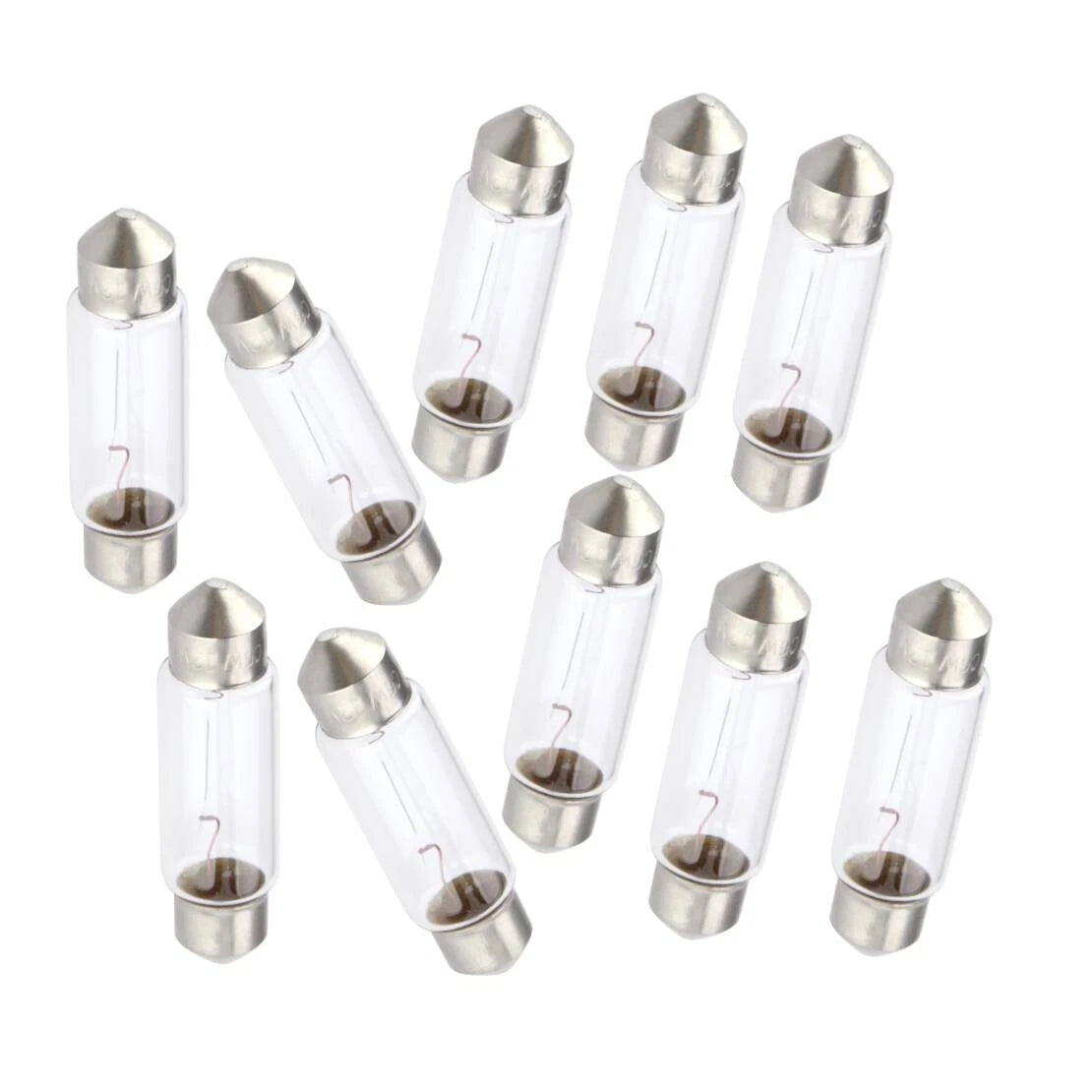 10Pcs Interior Light Bulbs for Car Truck Dash Trunk Brake Lamps (Various Years)