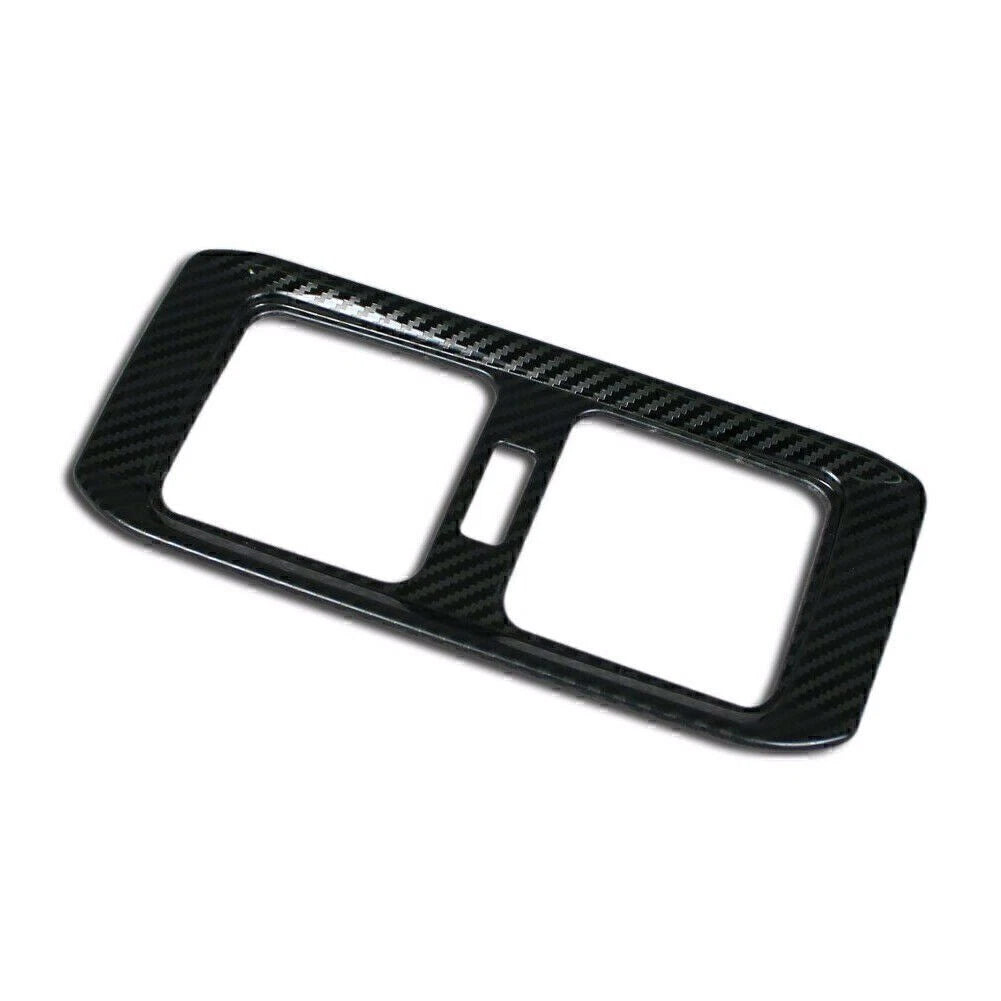 Rear AC Vent Cover Trim Carbon Fiber for Toyota RAV4 (2019-2020)