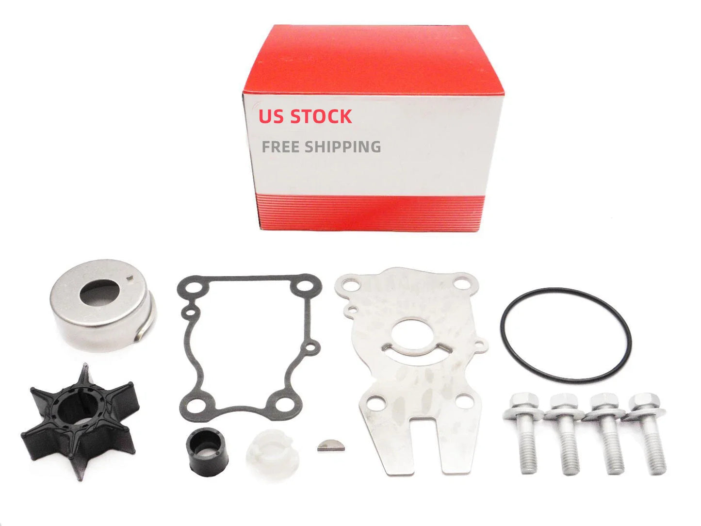 Yamaha Outboard Water Pump Impeller Repair Kit for 63D Series (40-60HP)